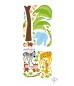 Set stickere "Jungla"