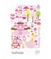 Set stickere "Cupcakes"